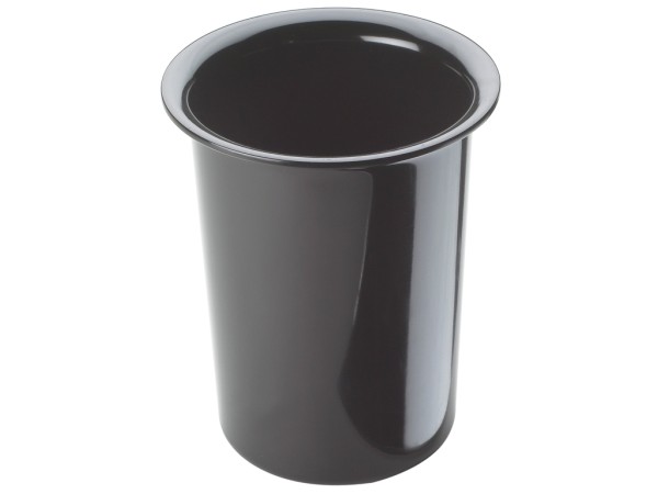 Black Solid Melamine Cylinder