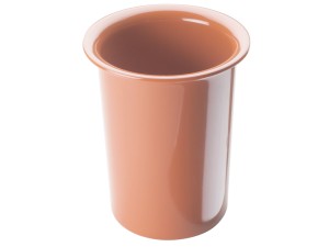 Terracotta Solid Melamine Cylinder