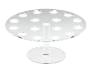 Acrylic Cone Pedestal