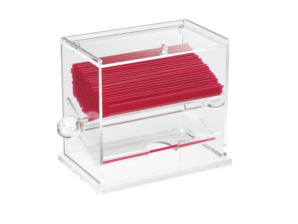 Classic Straw Stir Stick Organizer