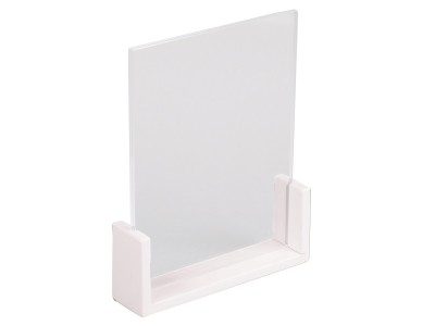 Bamboo U-Frame White 4" x 6"  Cardholder