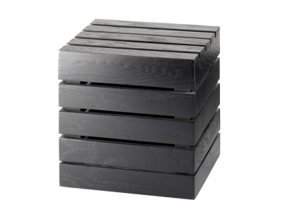 Midnight Square Crate Riser - 12" x 12" x 12"