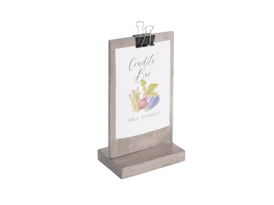 Aspen 4" x 6"  Clipboard Sign Holder