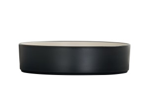 Hudson 10" Black and Ivory Bowl