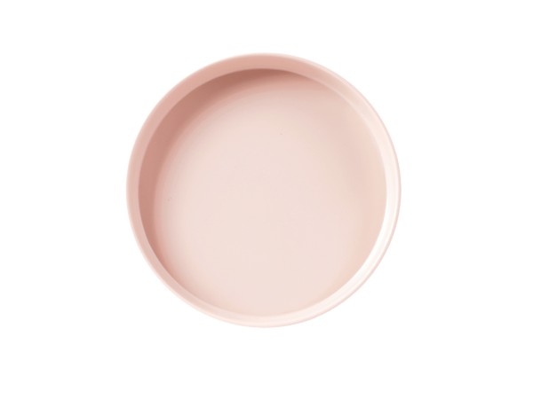 Hudson - Blush 10" Raised Rim Melamine Plate