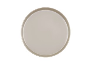Hudson 8" Melamine Plate-Taupe
