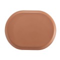 Hudson - Terracotta Oval Melamine Platter 14
