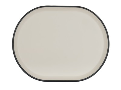 Hudson Black and Ivory Platter