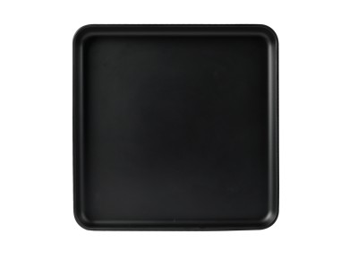 Hudson - Black Square Melamine Plate 11" x 11"