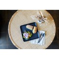 Hudson - Black Square Melamine Plate 11