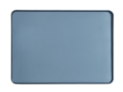 Hudson 13x18 Stone Blue Melamine Tray