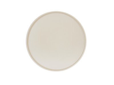 Hudson 10" Low Rim Plate-Ivory