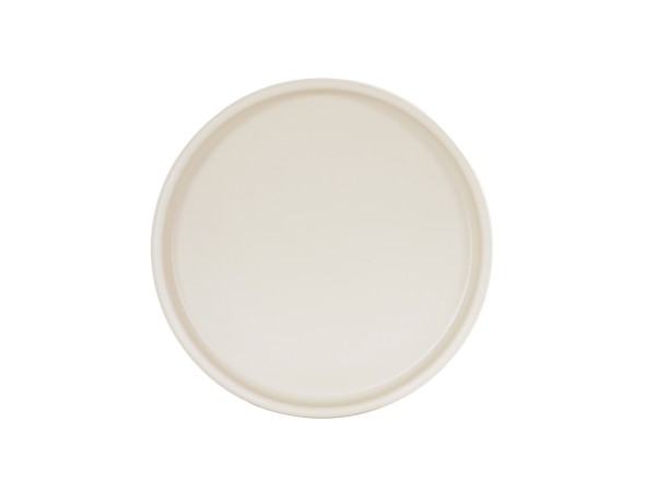 Hudson 12" Low Rim Plate-Ivory