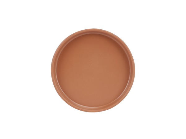 Hudson - Terracotta  6" Low Rim Melamine Plate