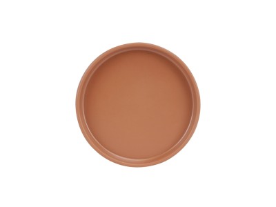 Hudson - Terracotta  8" Low Rim Melamine Plate