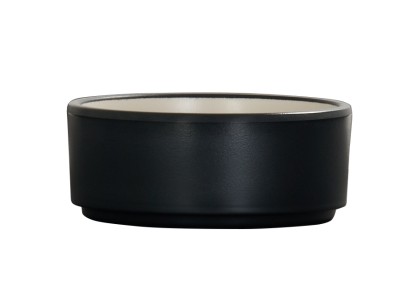 Hudson 4" Black and Ivory Ramekin