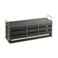 Empire Black Rectangular Riser 20 1/2