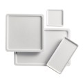 Finn White Square Modular Melamine Tray 4