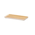 Finn Wood Effect Rectangular Modular Melamine Tray 4