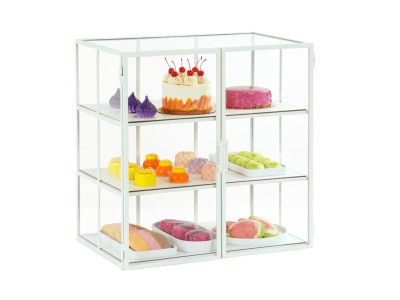 Juno Large Display Case-White