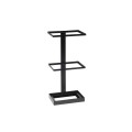 3-Tier Black Metal Merchandising Stand 9 1/2