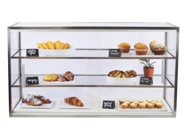 Stainless Large Format Bakery Case