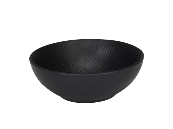 Sedona Black 22 oz. Melamine Bowl