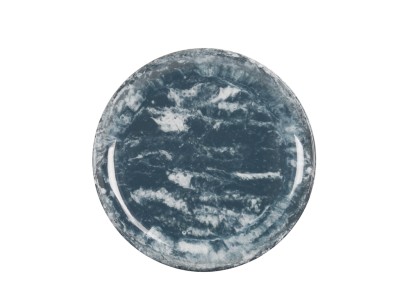 Reactive 10" Melamine Plate - Blue and White