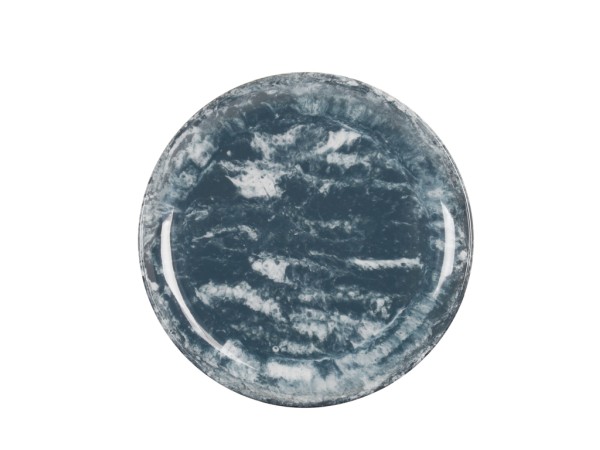 Reactive 10" Melamine Plate - Blue and White