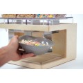 Blonde Push Tab Cereal Dispenser