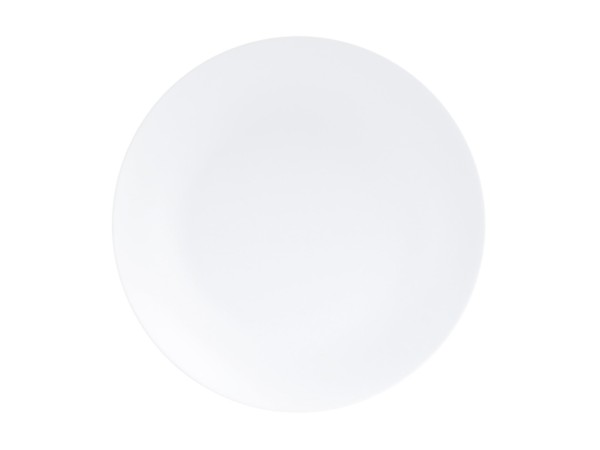 Classic Coupe White  11" Melamine Plate