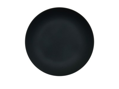 7" Classic Coupe Plate-Black