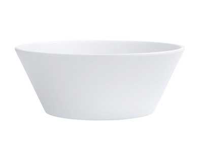 Classic Coupe White 13 oz. Melamine Bowl