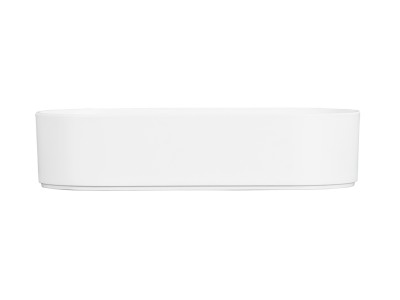 Hudson 13X6X3 Oval Bowl-White