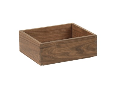 Sydney 10X12X6H Tray-Walnut