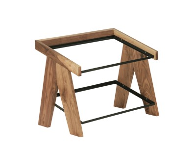 Sydney 12X20-2 Tier Merch-Walnut