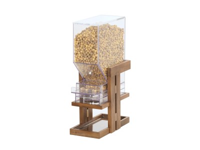 Sydney 1 Section Cereal Dispenser-Walnut