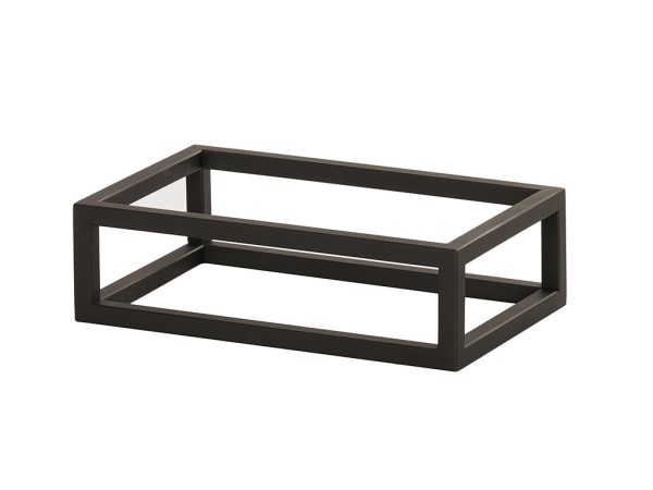 Milo Black Open Frame Riser-6x10x3