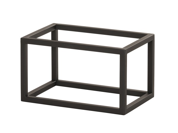 Milo Black Open Frame Riser-6x10x6