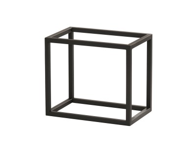 Milo Black Open Frame Riser-6x10x9