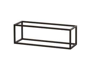 Milo Black Open Frame Riser-20x6x6