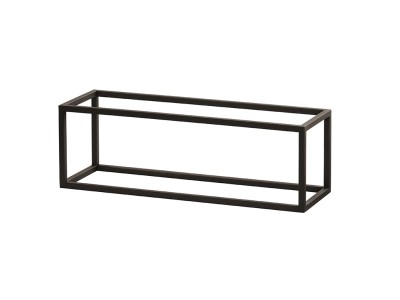 Milo Black Open Frame Riser-20x6x6