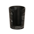 Resin Single Cup & Lid Organizer-Black Swirl