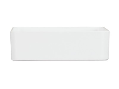 Hudson 10X10X3 Bowl - White