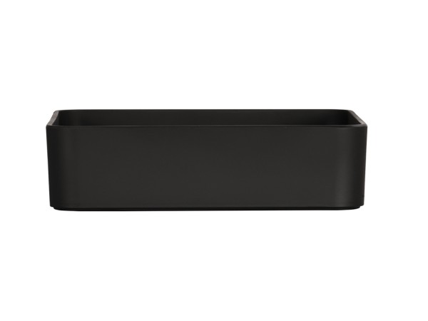 Hudson 12X12X3 Bowl - Black