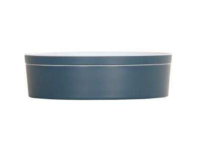 10.5" Round Bento-Stone Blue