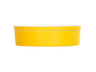 10.5" Round Bento Box-Yellow