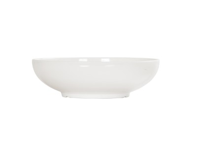 Emery Round 12" White Bowl