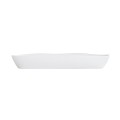 Bali Oval Platter-4x12 White