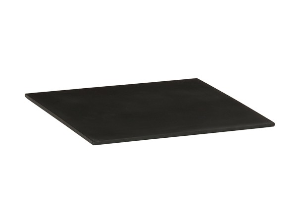 Black 10" Square Tray